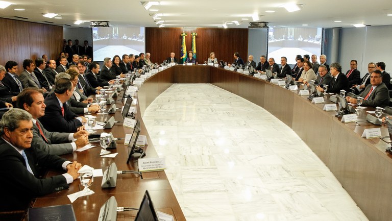 Reunião com Governadores e Prefeitos de Capitais