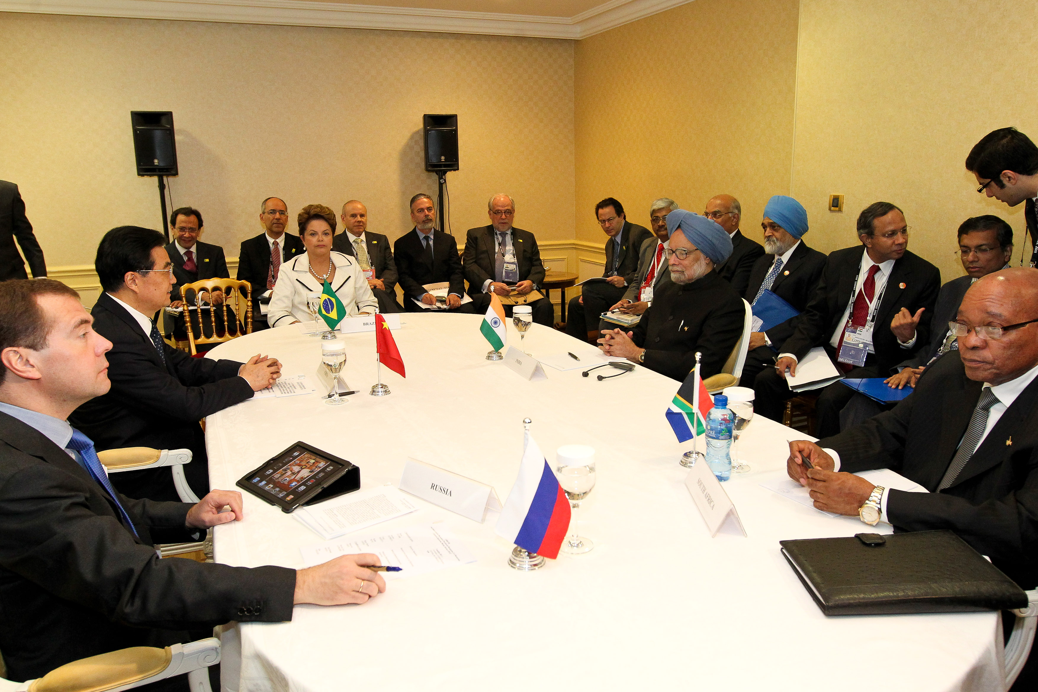 Reunião com Líderes do BRICS - 2