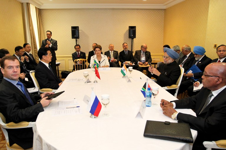 Reunião com Líderes do BRICS - 1
