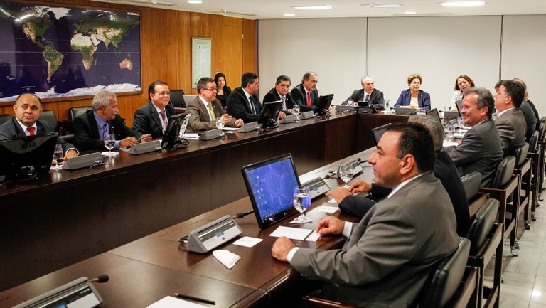 Reunião com líderes dos partidos da Base na Câmara dos Deputados - 01