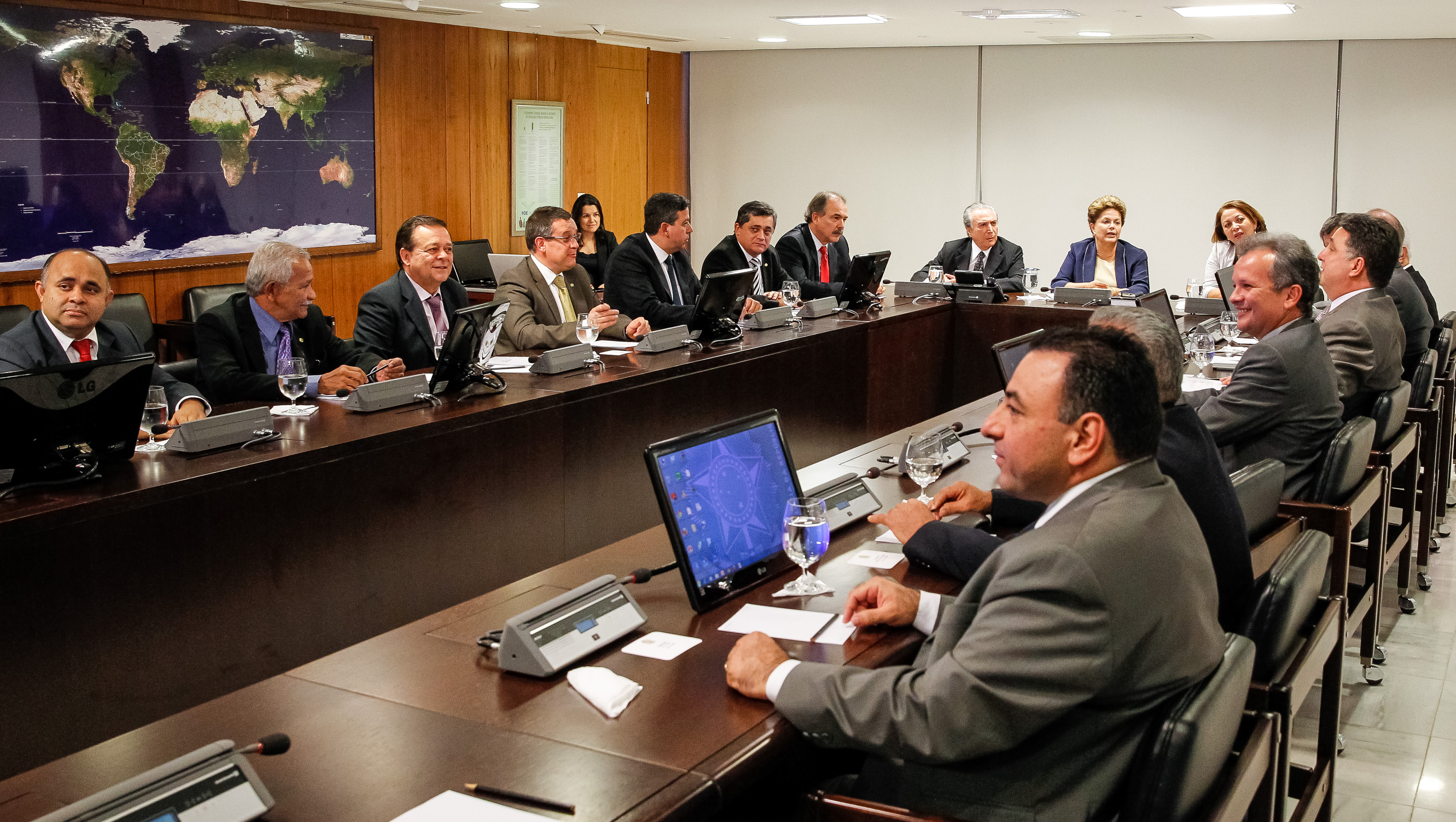 Reunião com líderes dos partidos da Base na Câmara dos Deputados - 01