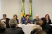 Presidenta durante reunião do Fórum Nacional da Indústria 1