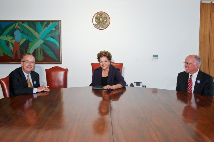 Presidenta Dilma Rousseff durante reunião 2