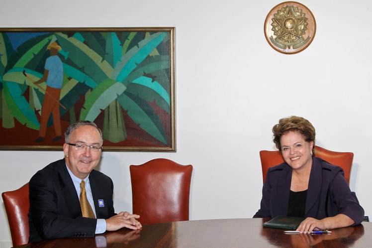 Presidenta Dilma Rousseff durante reunião 3