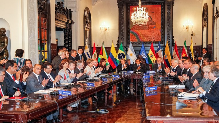 Reunião da Cúpula Extraordinária da Unasul - 01