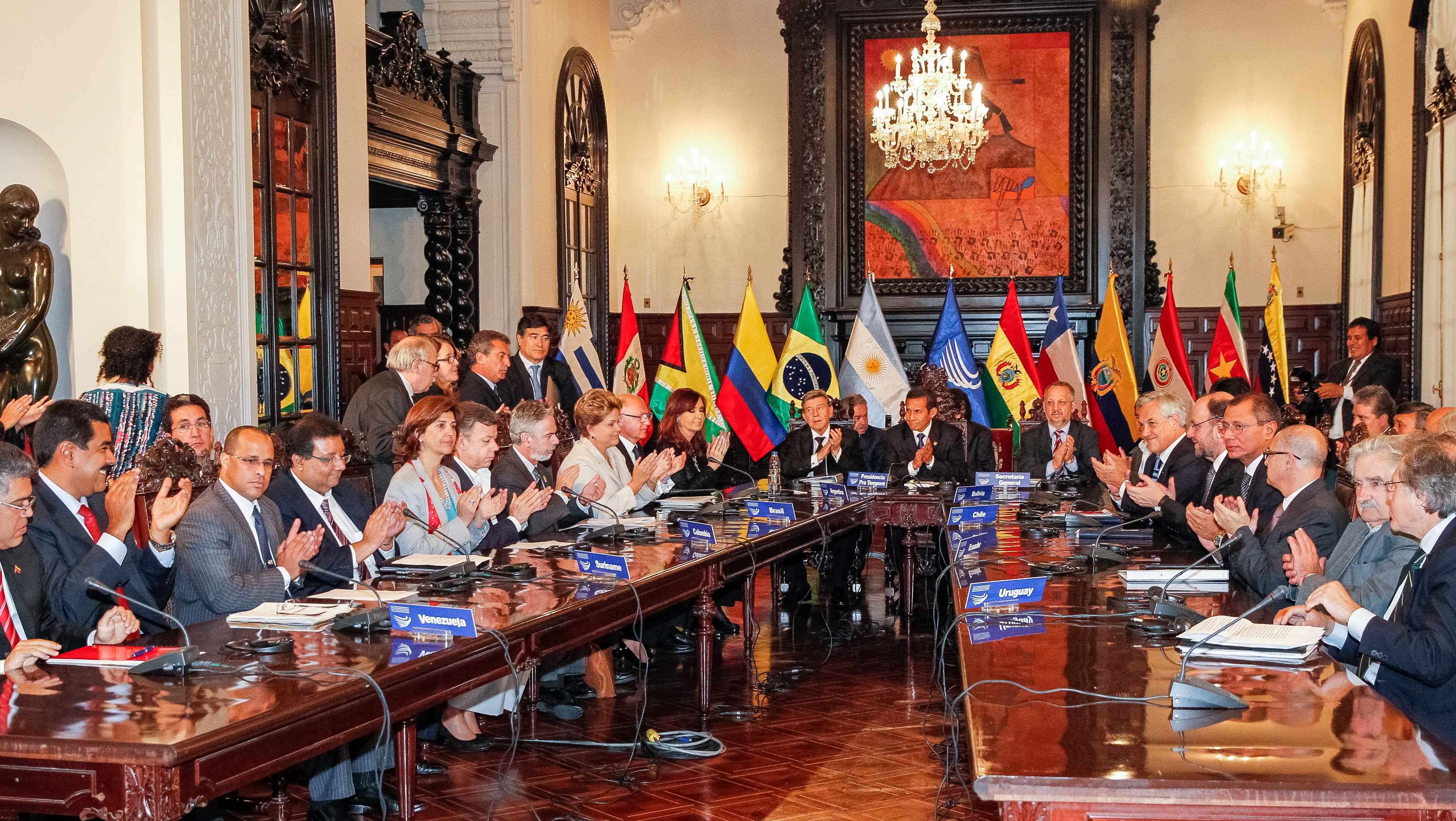 Reunião da Cúpula Extraordinária da Unasul - 01