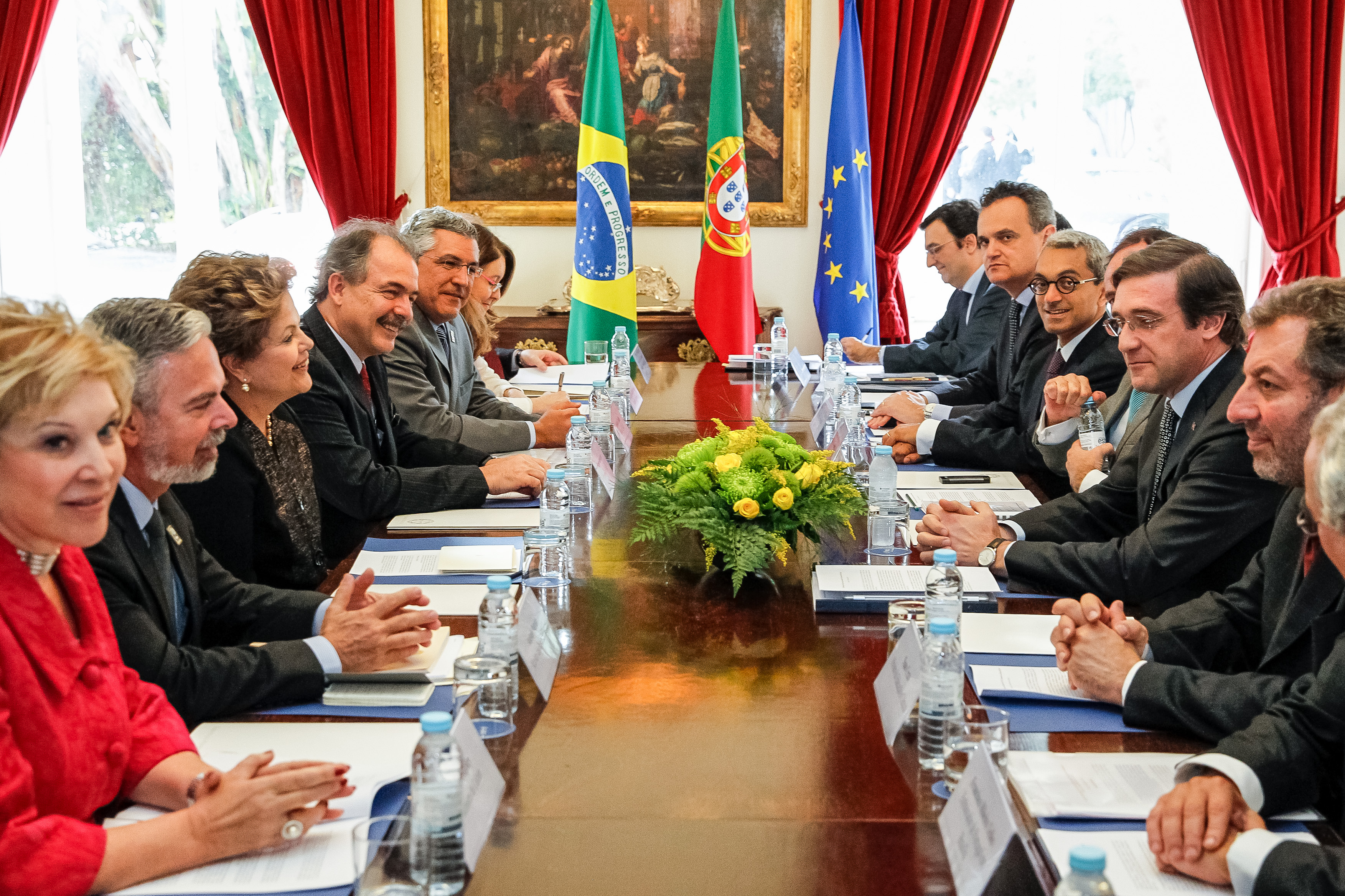 Reunião de trabalho com o Primeiro-Ministro de Portugal, Pedro Passos Coelho - 02