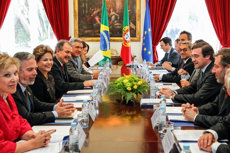 Reunião de trabalho com o Primeiro-Ministro de Portugal, Pedro Passos Coelho - 01