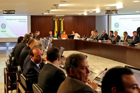 Reunião do Conselho Político no Palácio do Planalto 