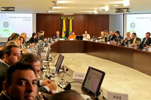 Reunião do Conselho Político no Palácio do Planalto 