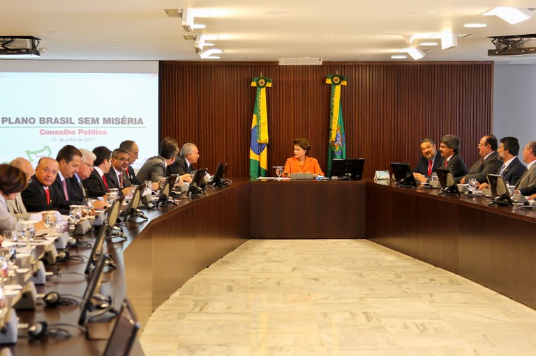 Presidenta Dilma Rousseff em reunião do Conselho Político no Palácio do Planalto 5