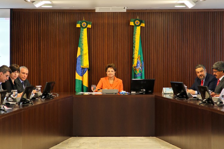 Presidenta Dilma Rousseff em reunião do Conselho Político no Palácio do Planalto 1