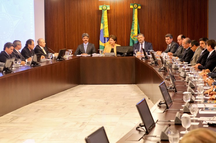 Dilma Rousseff realiza reunião do Conselho Político