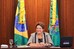 Dilma Rousseff durante reunião ministerial no Palácio do Planalto 5