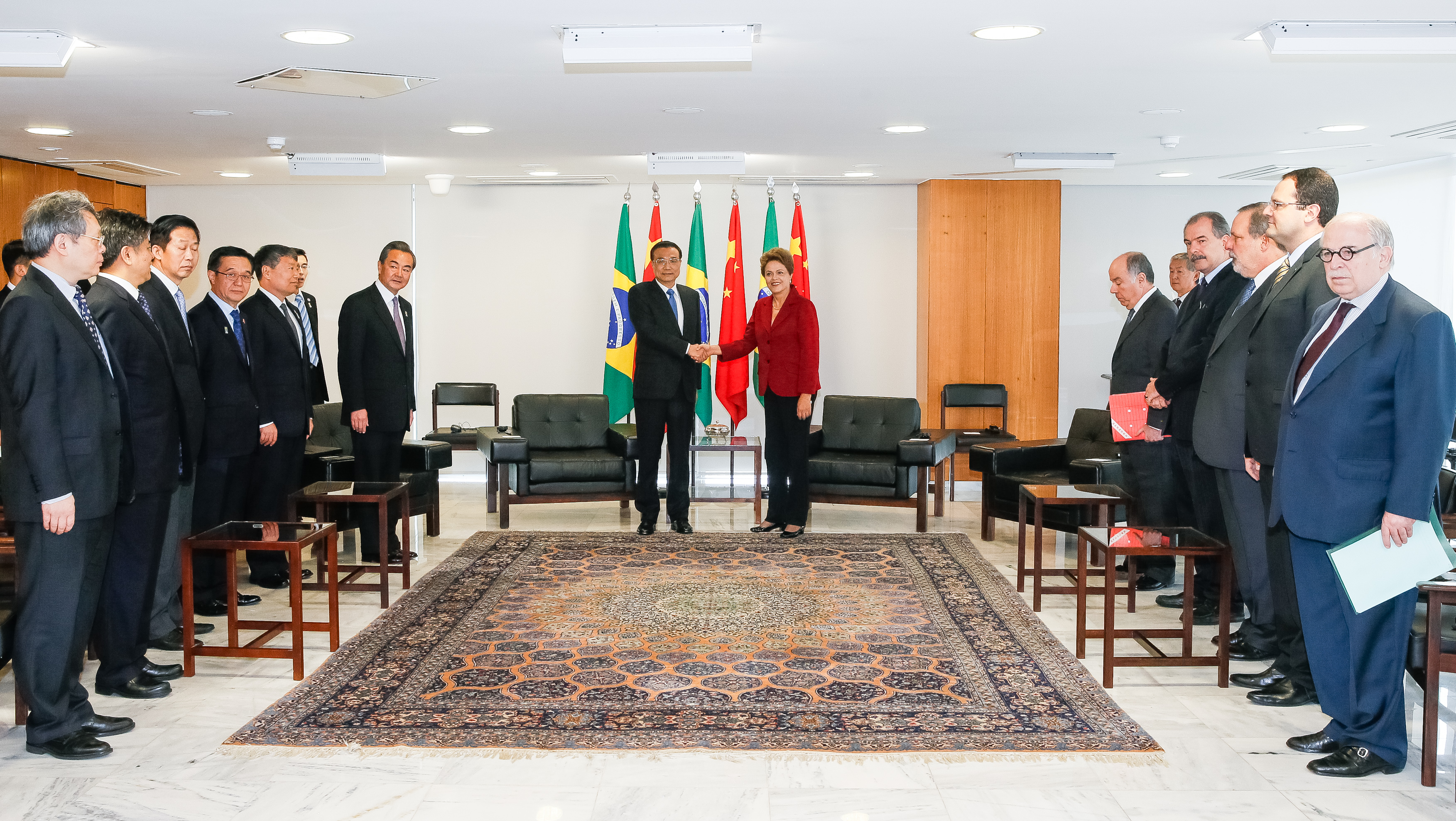 Reunião privada com o Primeiro-Ministro da República Popular da China, Li Keqiang - 04