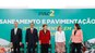 Foto: Roberto Stuckert Filho/PR  Saneamento e pavimentação do PAC2 - 2