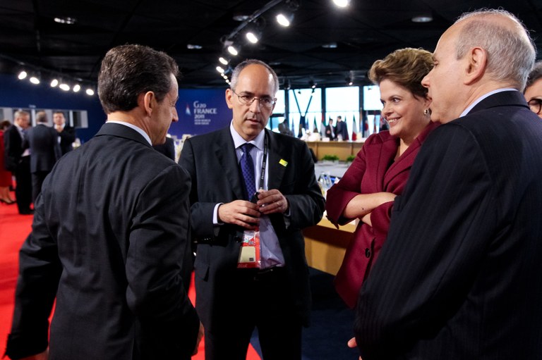 Sessão de trabalho na Cúpula de Líderes do G20 - França 2