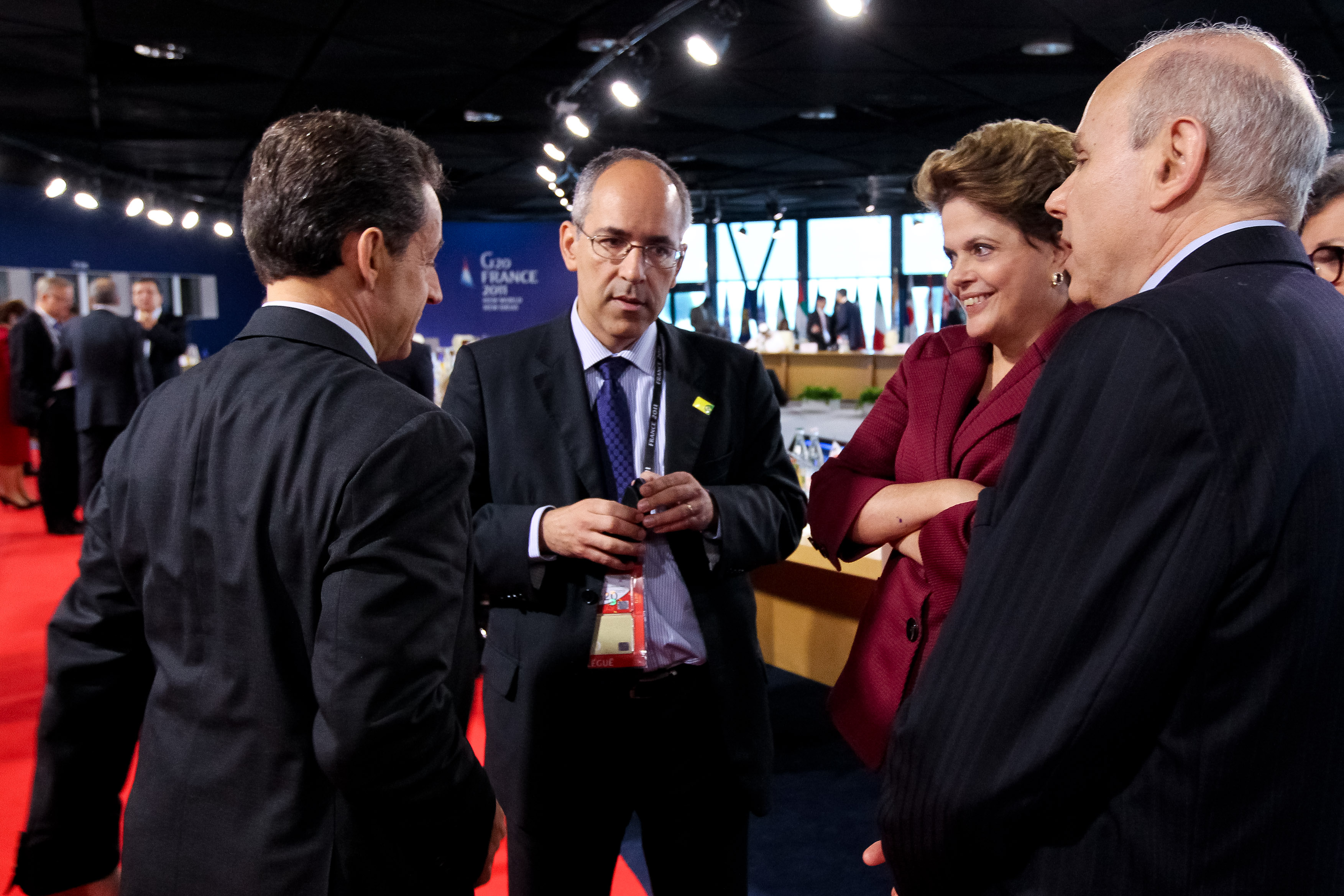 Sessão de trabalho na Cúpula de Líderes do G20 - França 2