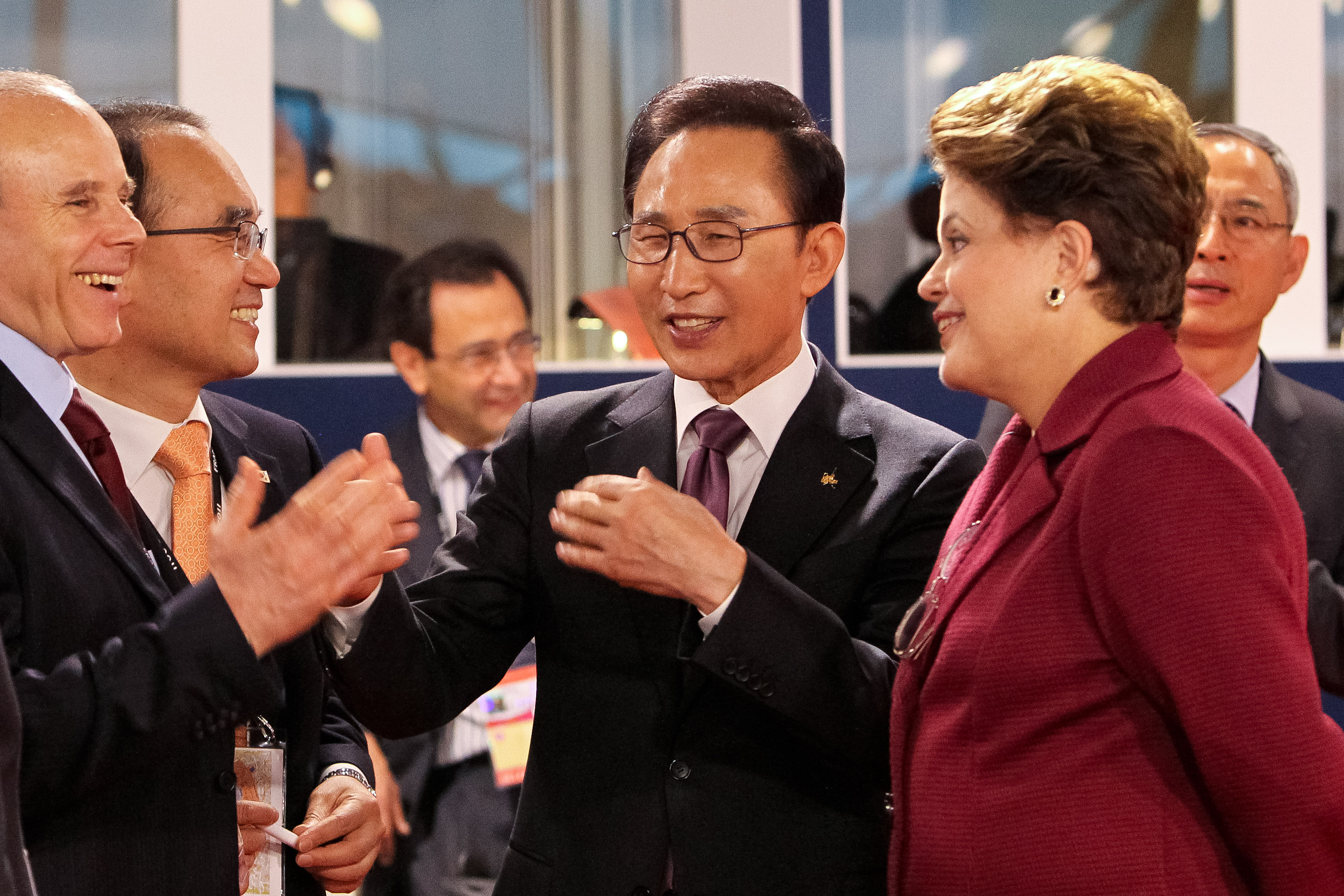 Sessão de trabalho na Cúpula de Líderes do G20 - Coréia-1