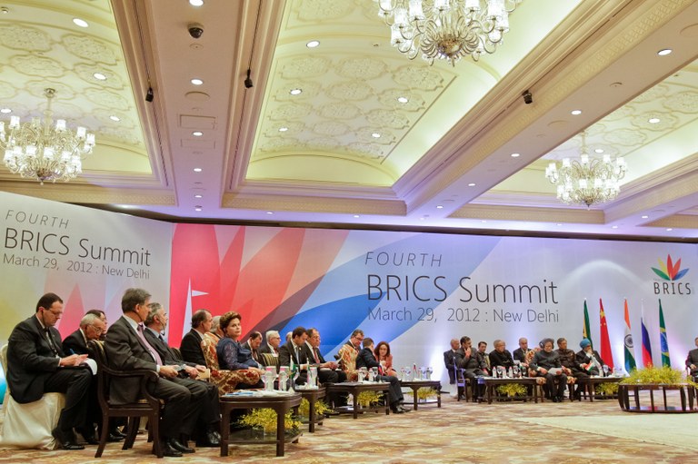 Sessão restrita da Cúpula do BRICS - 1