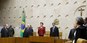 Presidenta Dilma Rousseff e o presidente do Supremo Tribunal Federal, Cezar Peluso, durante solenidade 4