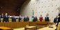 Presidenta Dilma Rousseff e o presidente do Supremo Tribunal Federal, Cezar Peluso, durante solenidade 3