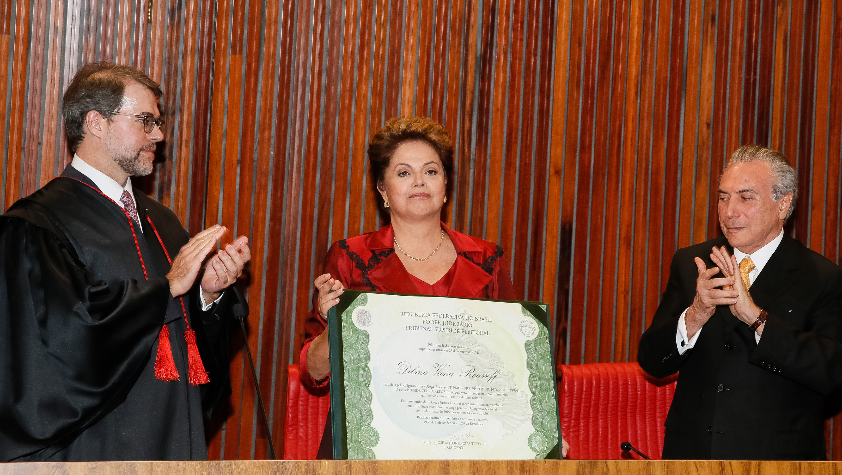 Solenidade de diplomação da Excelentíssima Senhora Presidenta da República, Dilma Rousseff e do Excelentíssimo Senhor Vice-Presidente da República, Michel Temer - 03