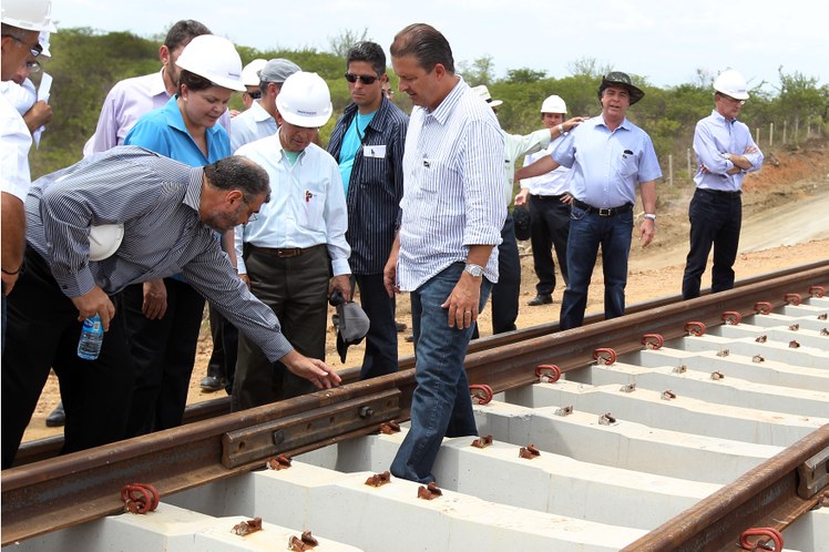 Vistoria às obras da Transnordestina - Lote TS1 - 6