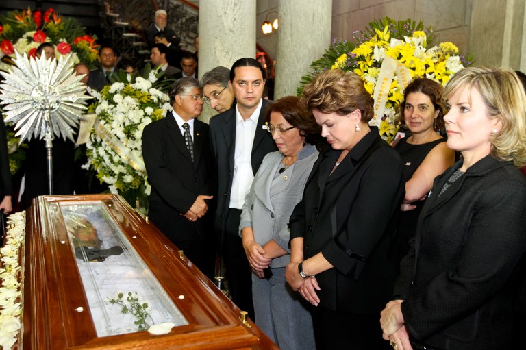 Presidenta participa do velório do senador Itamar Franco, ex-presidente da República 1