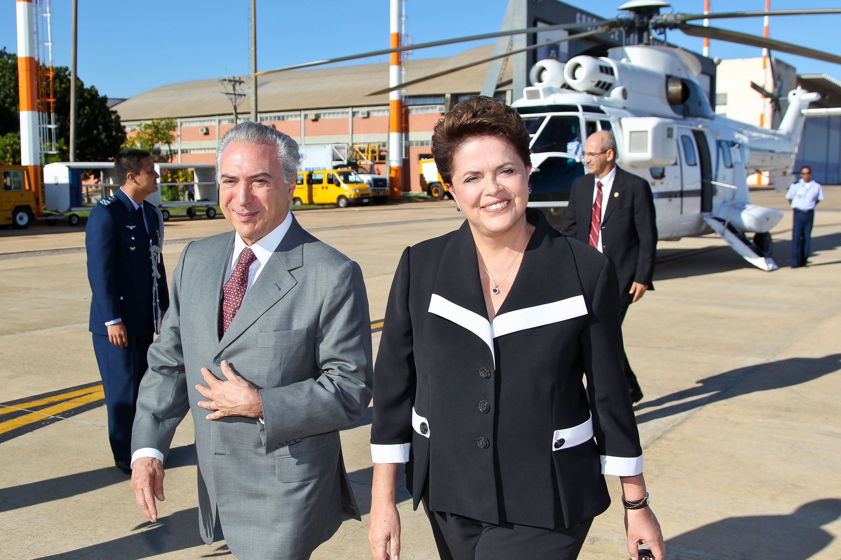 Dilma Rousseff e vice-presidente Michel Temer 3