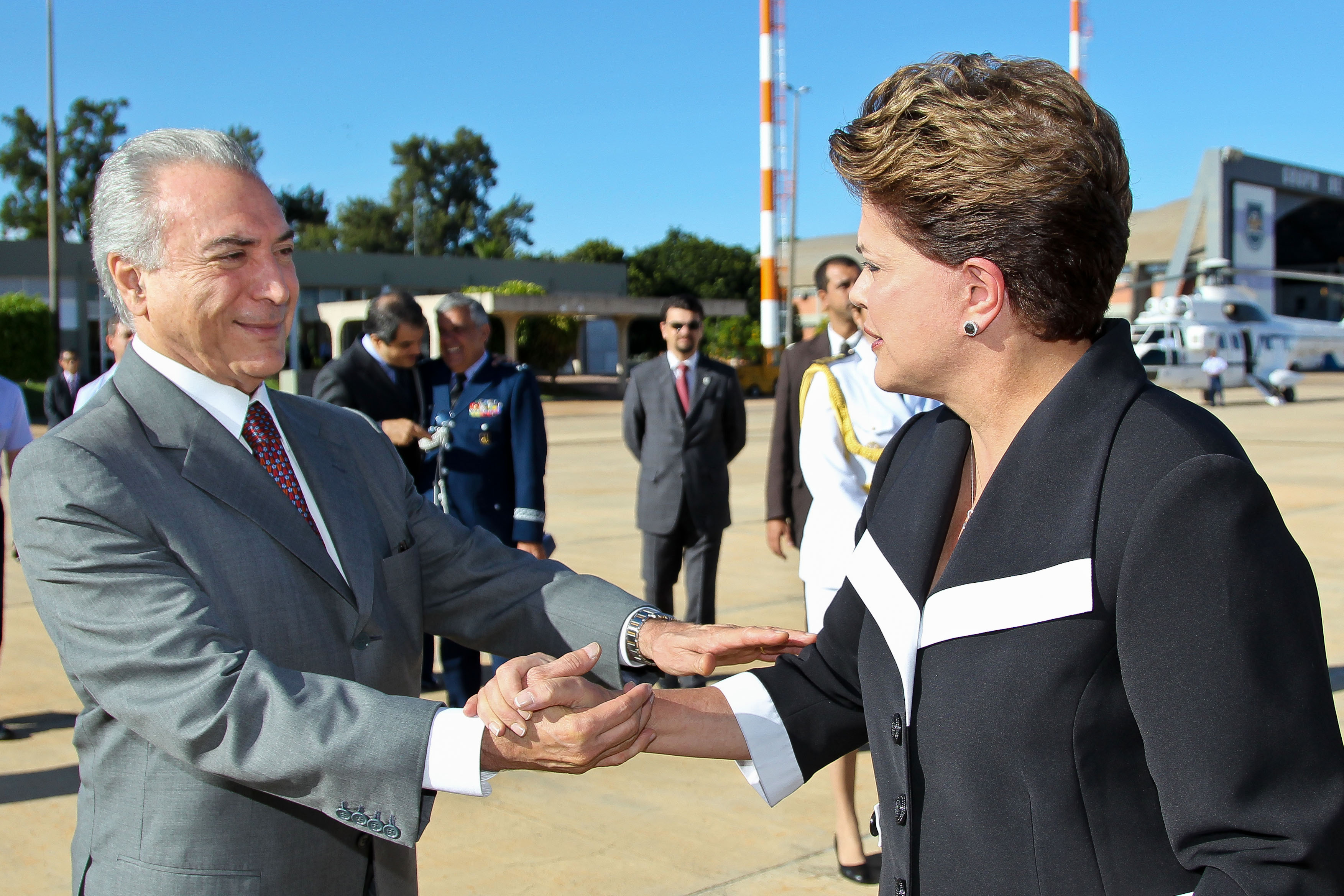 Dilma Rousseff e vice-presidente Michel Temer 2