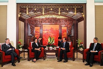 Dilma Rousseff em encontro com o primeiro-ministro da China, Wen Jiabao 7