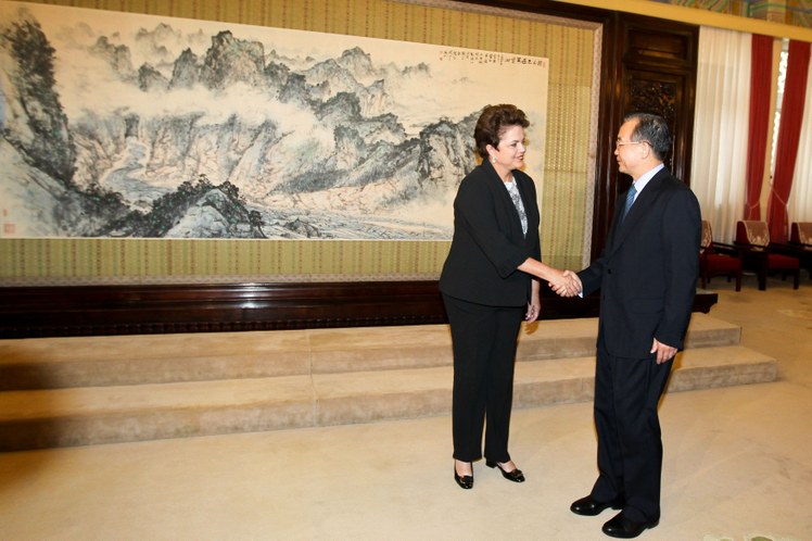 Dilma Rousseff em encontro com o primeiro-ministro da China, Wen Jiabao 5