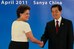 Presidenta Dilma Rousseff cumprimenta o presidente da China, Hu Jintao 1