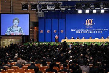 Dilma durante cerimônia de abertura do Fórum de Boao, na China 5