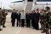 Dilma Rousseff na chegada a Montevidéu