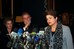 Presidenta Dilma Rousseff e o ex-presidente Lula durante coletiva a imprensa sobre a morte do ex-vice-presidente José Alencar 4