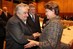 Dilma Rousseff cumprimenta o presidente do Uruguai, José Mujica