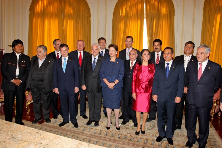 Dilma Rousseff e chefes de Estado encontram o presidente do Peru, Ollanta Humala 1