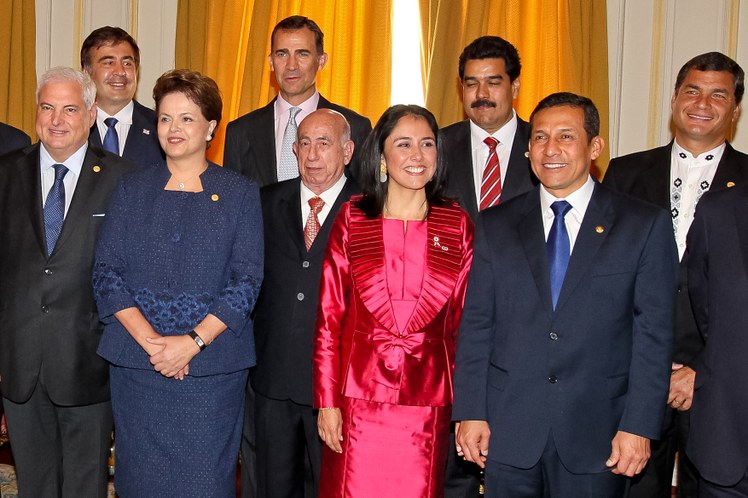 Dilma Rousseff e o presidente do Peru, Ollanta Humala 2