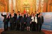 Dilma Rousseff em foto oficial dos chefes de Estado do Peru e de Governo da Unasul 2