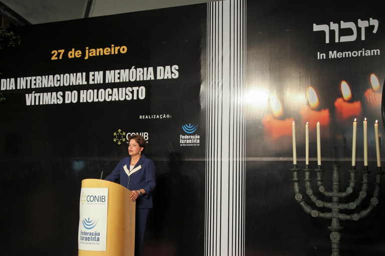 Presidenta Dilma Rousseff participa de cerimônia do Dia Internacional em Memória das Vítimas do Holocausto 6 Presidenta Dilma Rousseff participa de cerimônia do Dia Internacional em Memória das Vítimas do Holocausto 6