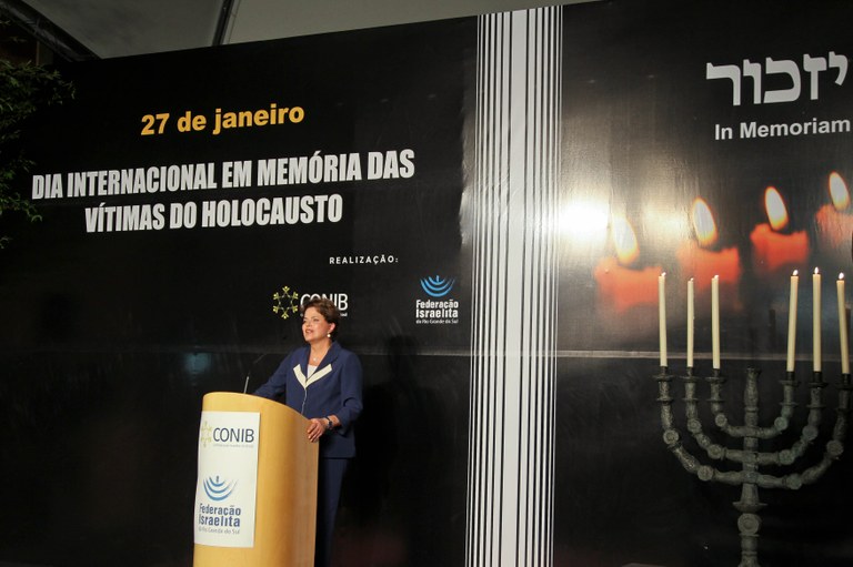 Presidenta Dilma Rousseff participa de cerimônia do Dia Internacional em Memória das Vítimas do Holocausto 7 Presidenta Dilma Rousseff participa de cerimônia do Dia Internacional em Memória das Vítimas do Holocausto 7
