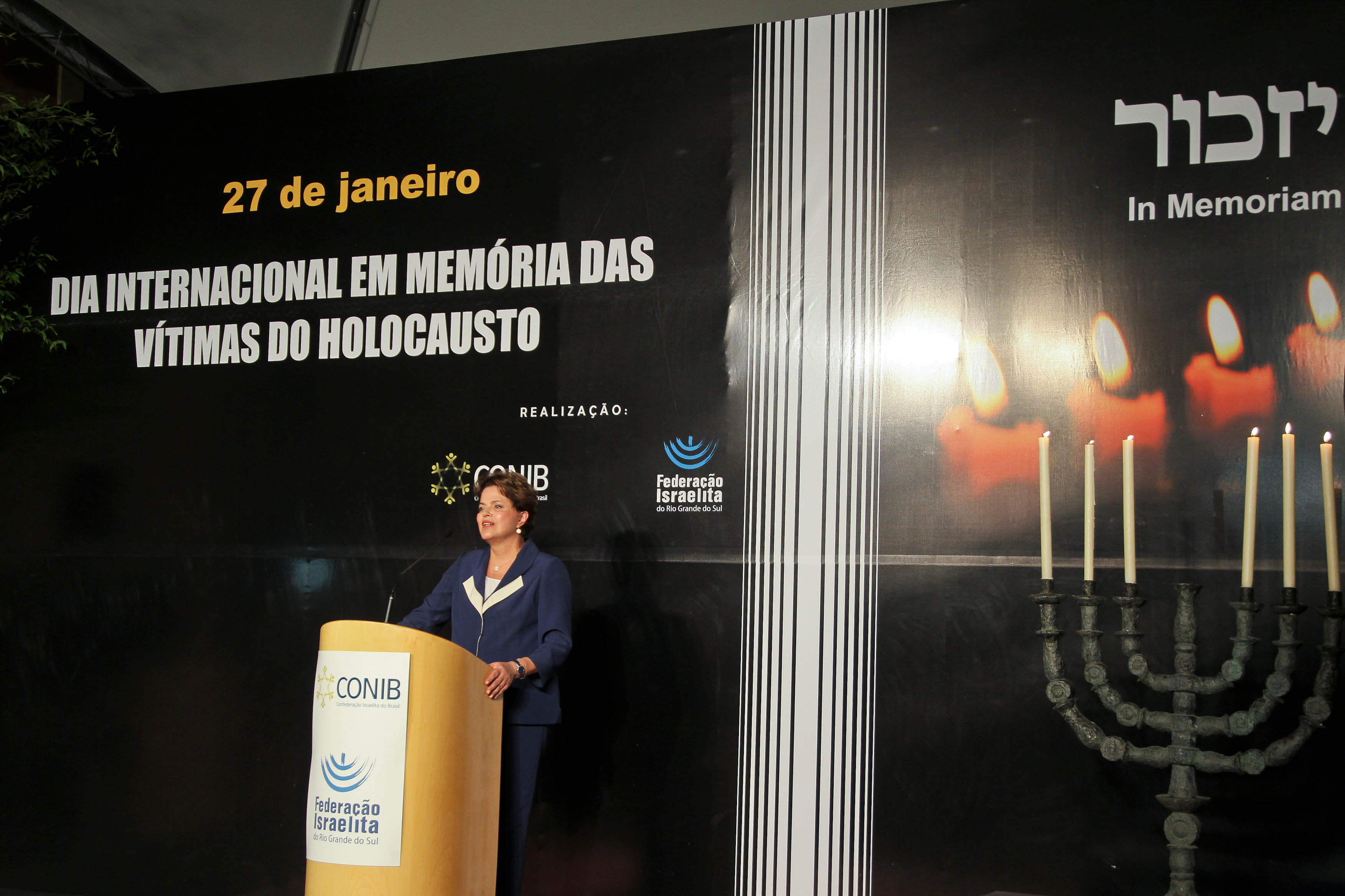 Presidenta Dilma Rousseff participa de cerimônia do Dia Internacional em Memória das Vítimas do Holocausto 7