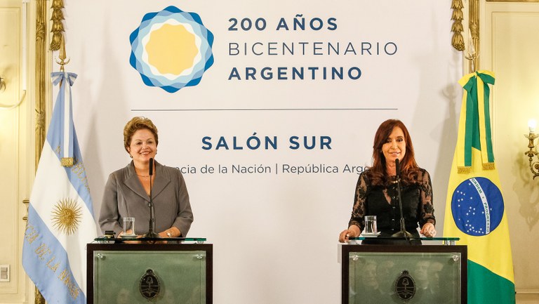 Coletiva de Imprensa na Casa Rosada