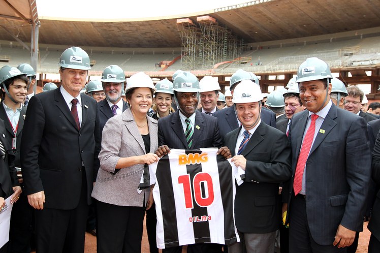 Visita a Obras da Copa do Mundo da FIFA brasil 2014 - 7