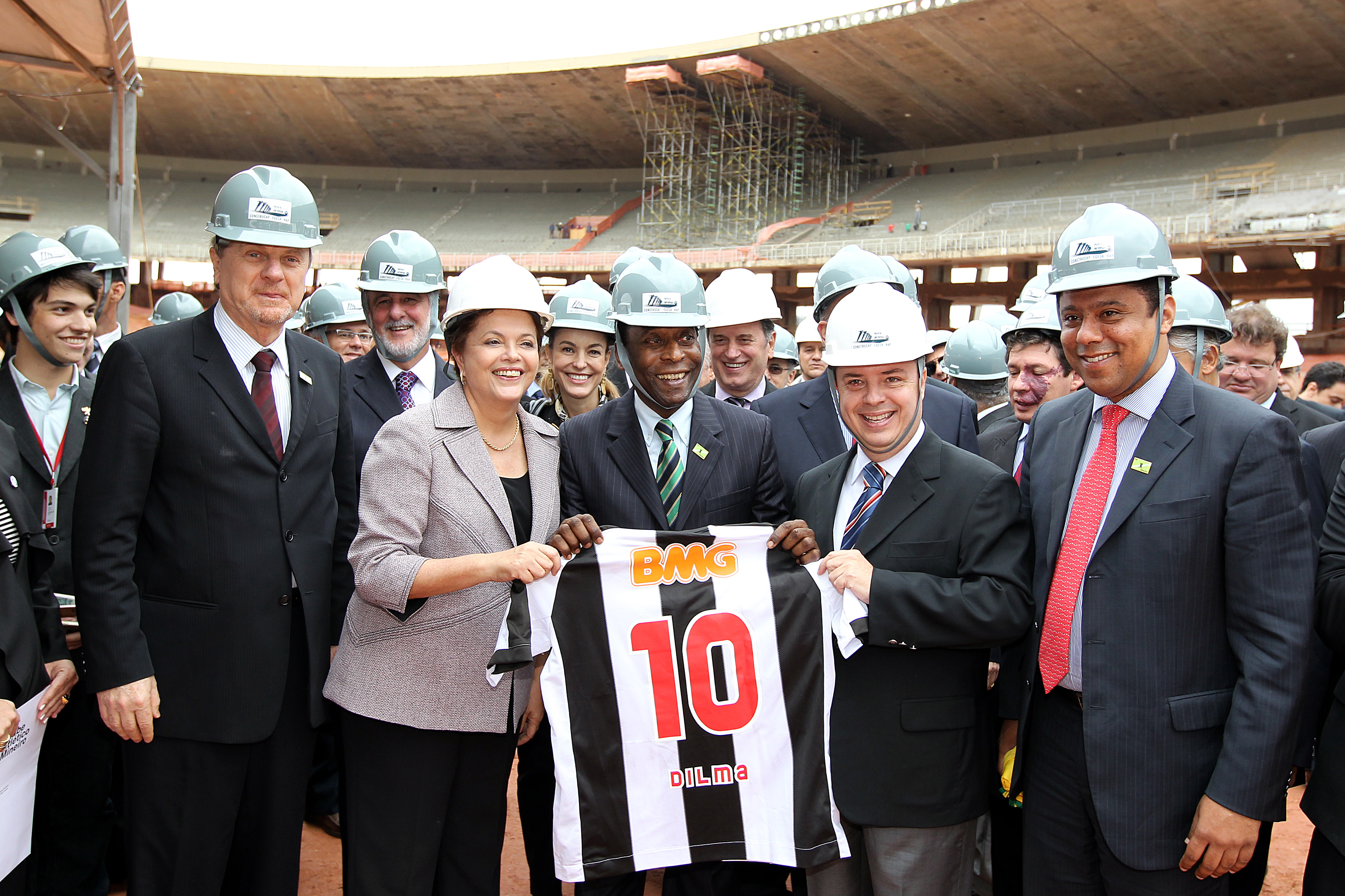 Visita a Obras da Copa do Mundo da FIFA brasil 2014 - 7