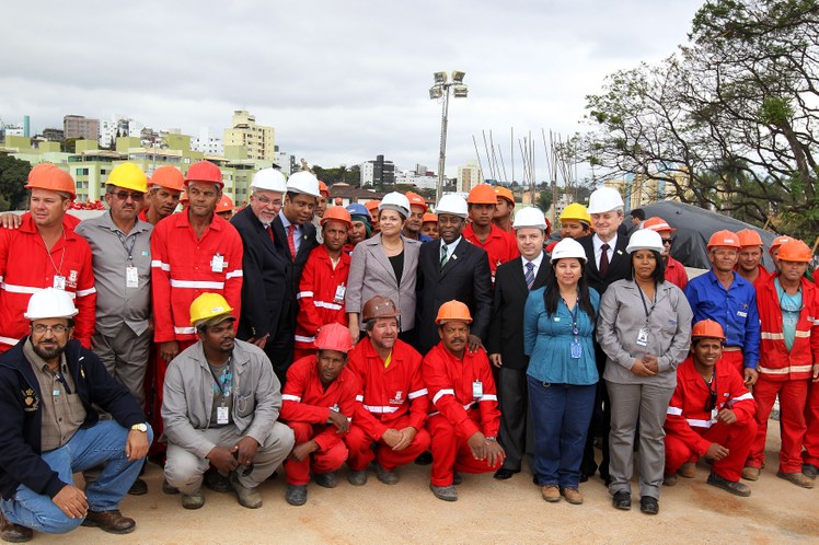 Visita a Obras da Copa do Mundo da FIFA brasil 2014 - 8