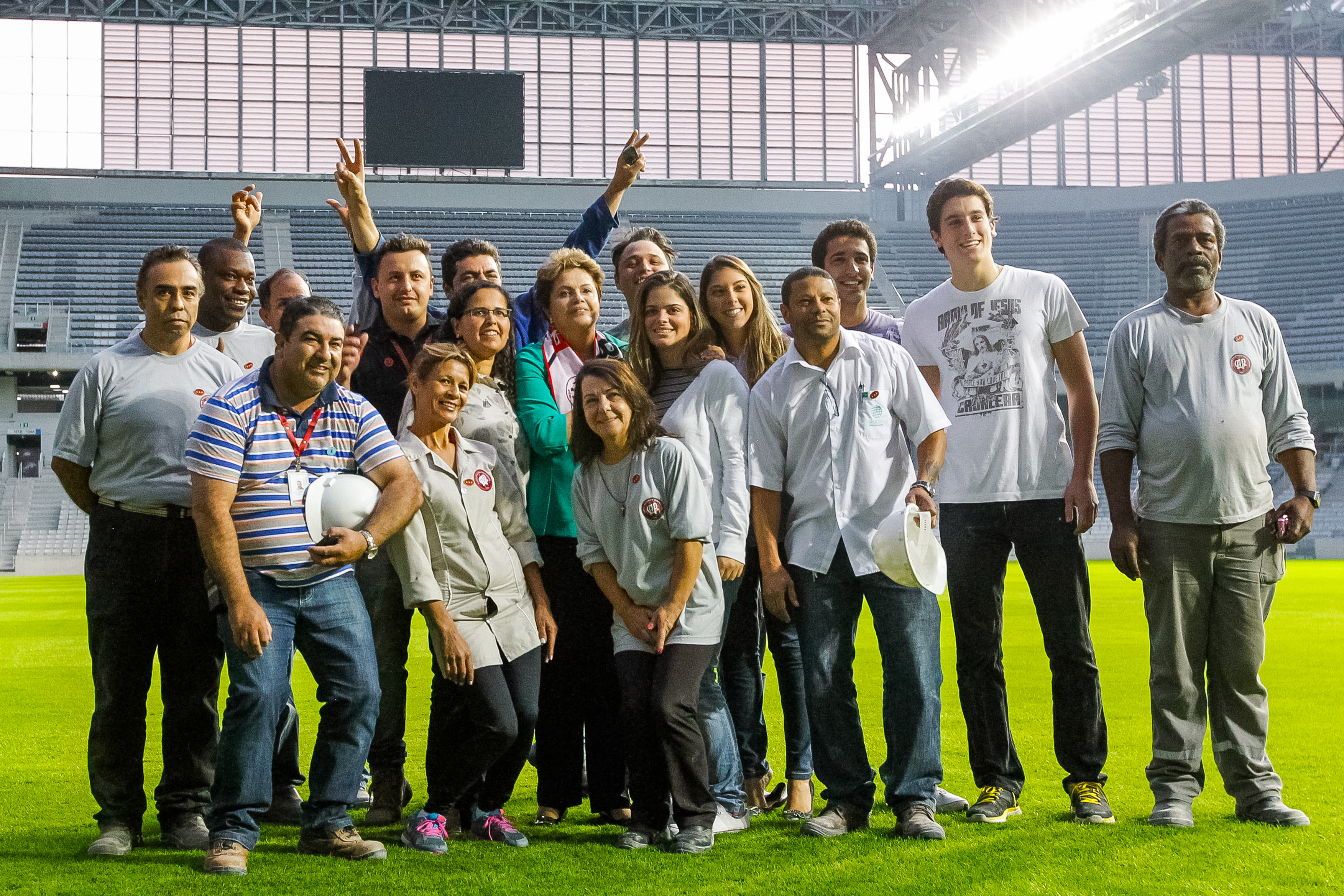 Visita à Arena da Baixada - 04