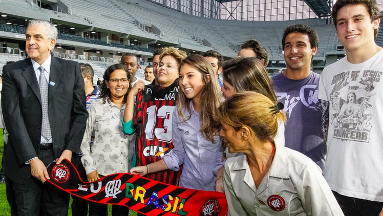 Visita à Arena da Baixada - 01